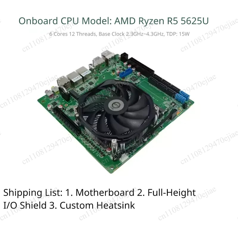 Mini Itx Dual 2.5G Nas Motherboard - SZBOX NAS Anakart - AMD Ryzen