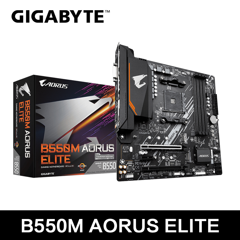 X870E Atx Motherboard - GIGABYTE Yeni B550M AORUS ELITE Anakart