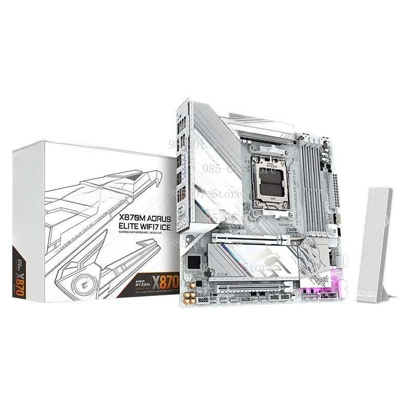 Beyaz ATX X870M anakart, WIFI7 - X870E Atx Motherboard incelemesi ve fiyatı