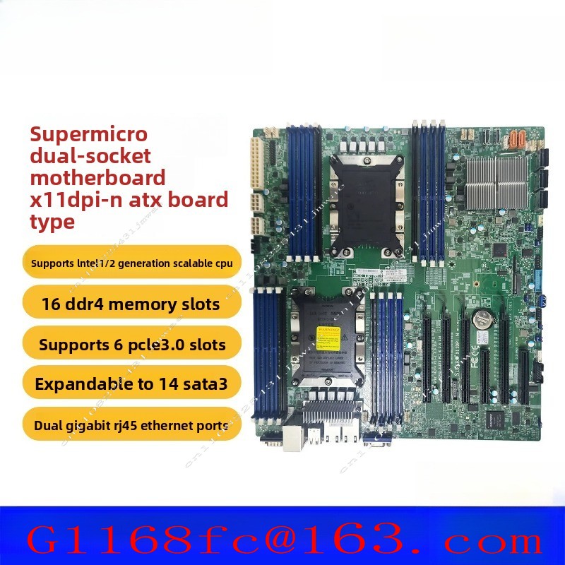 Yüksek Kaliteli Profesyonel X1 - C621 Dual Cpu Motherboard incelemesi ve fiyatı