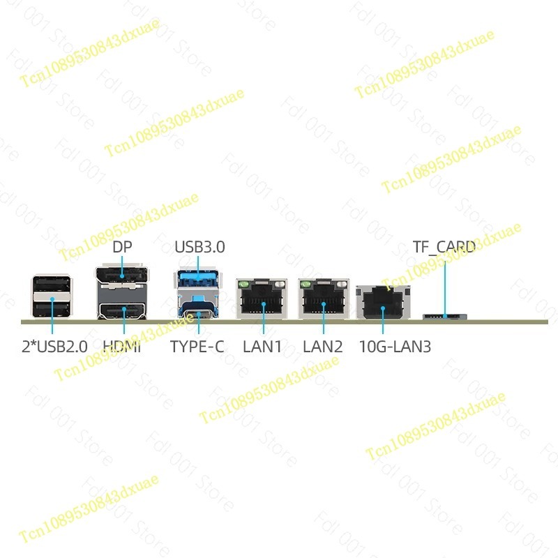 Anakart Çift 2.5G 10G SFP NAS  - Mini Itx Dual 2.5G Nas Motherboard incelemesi ve fiyatı
