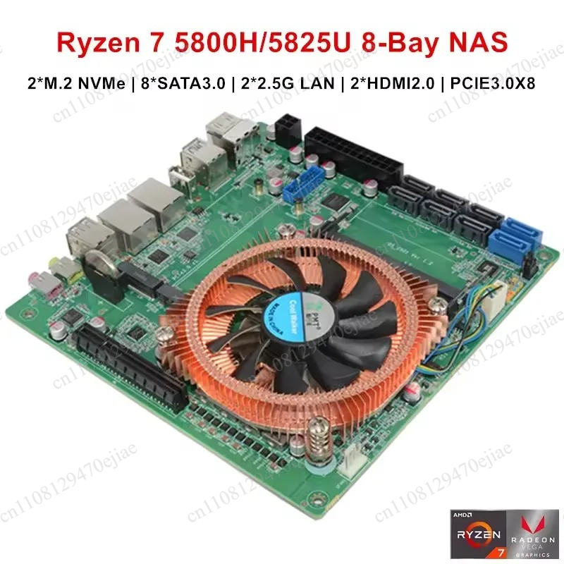 Topton AMD Ryzen 7 5800H/5825U - Mini Itx Dual 2.5G Nas Motherboard incelemesi ve fiyatı